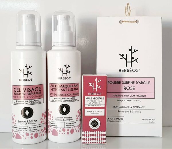 Pack pour peaux sèches et sensibles, HERBÉOS