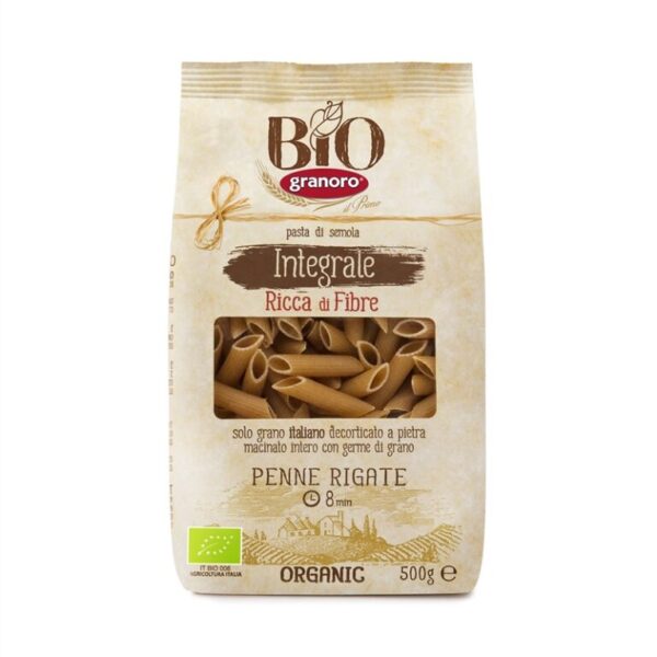 Penne Rigate Bio Intégrale 500g, GRANORO
