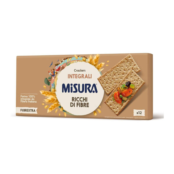 Crackers Blé Intégral, MISURA