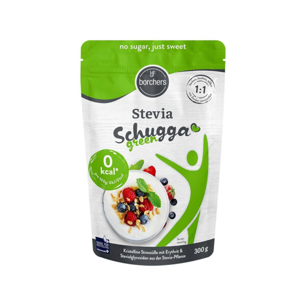 BORCHERS Schugga- Stevia Like Sugar, Calorie Free Sweetener - 300g