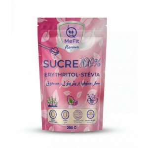 Sucre stévia/erythritol en poudre, MERCI FIT