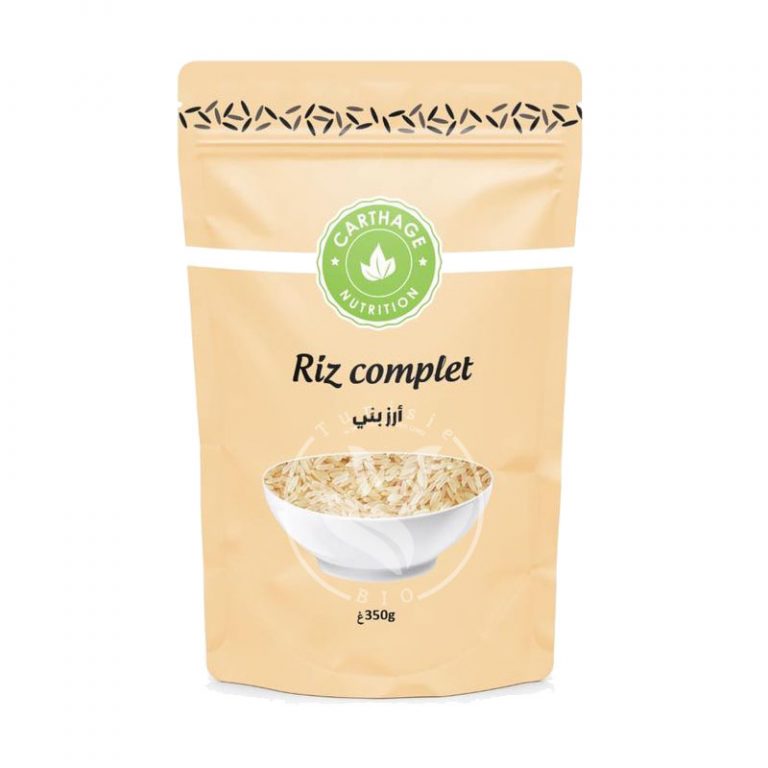 Bio Riz Bread Riz long complet BIO 1Kg, Celnat - Tunisie Bio