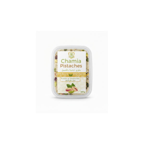 Chamia sans sucre ajoutés aux pistaches, MERCI FIT