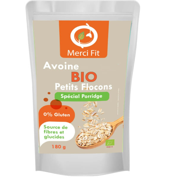 Petits flocons d'avoine sans gluten, MERCI FIT