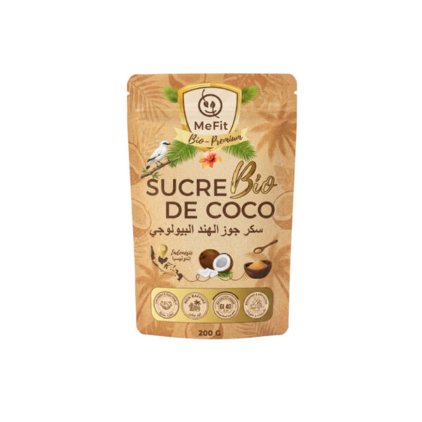 Sucre fleur de coco BIO, MERCI FIT