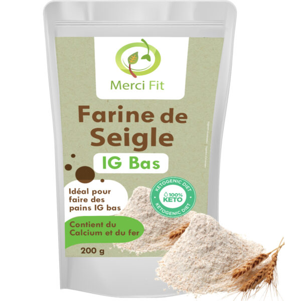 Farine de seigle complet, MERCI FIT