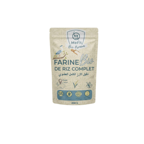 Farine de riz complet Bio, MERCI FIT