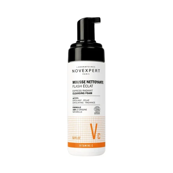 MOUSSE NETTOYANTE FLASH ECLAT 150ML, NOVEXPERT