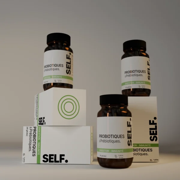 3* Boites Self Probiotiques et Prébiotiques (Cure de 3 mois), SELF LAB