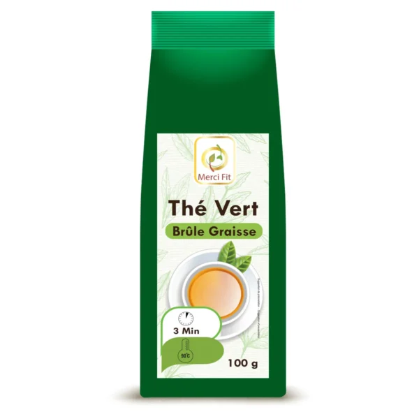 Thé Vert Brûle Graisses, MERCI FIT