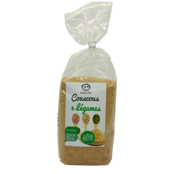 Couscous 4 légumes sans gluten, MERCI FIT