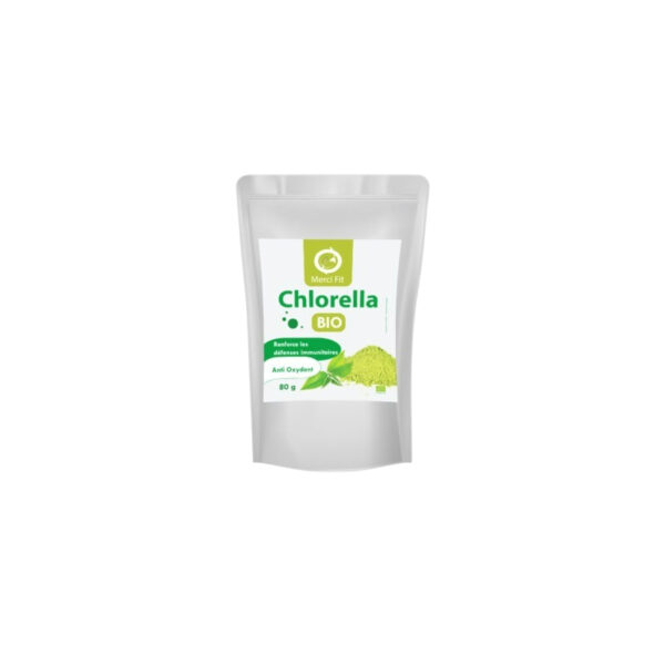 Poudre de Chlorella Bio, MERCI FIT