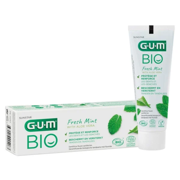 Gel Dentifrice Fresh Mint Bio, G.U.M
