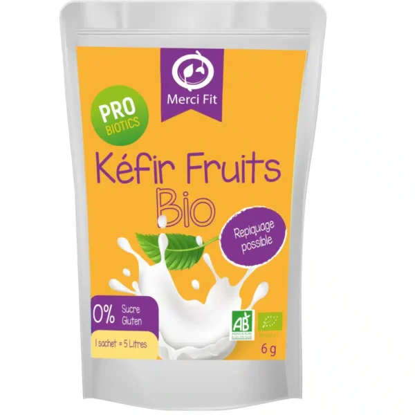 Kéfir de fruits Bio – Ferments, MERCI FIT