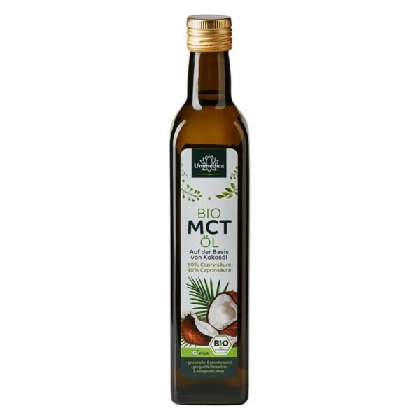 Organic MCT Oil 500ml, Unimedica
