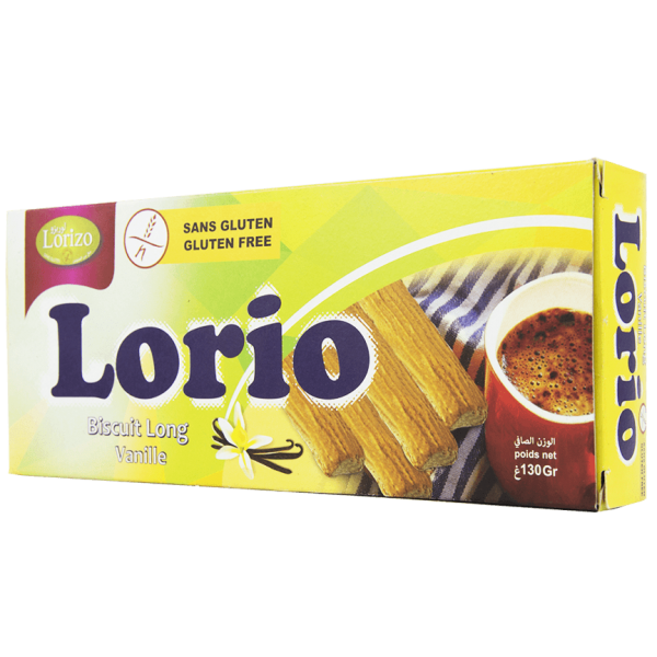 Biscuit Long Vanille Sans Gluten, LORIZO