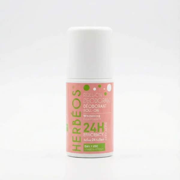 Déodorant roll-on éclaircissant 50 ml, HERBÉOS
