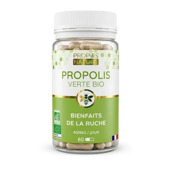 Gélules de Propolis verte Bio, PROPO'S NATURE