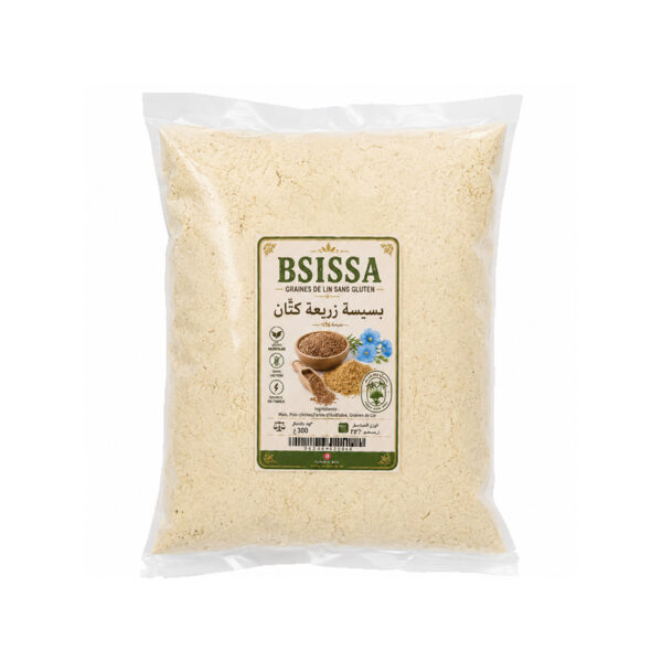 Bsissa lin sans gluten 300 G, COOL BIO