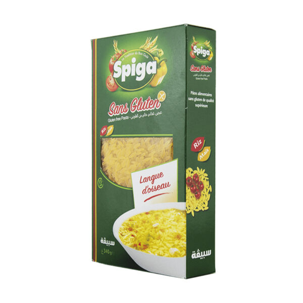 Chorba Langue d’Oiseau Sans Gluten 340G, Spiga
