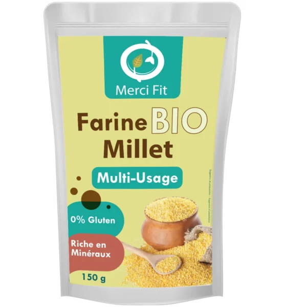 Farine de Millet BIO, MERCI FIT