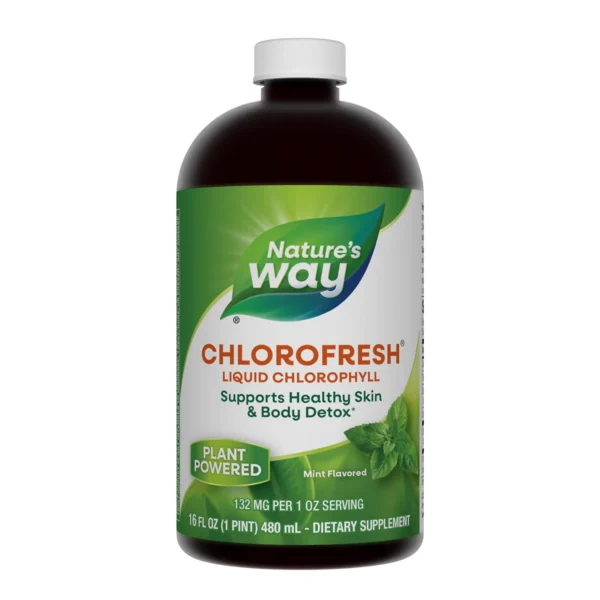 Chlorophylle liquide 480 ml Chlorofresh, Nature's way