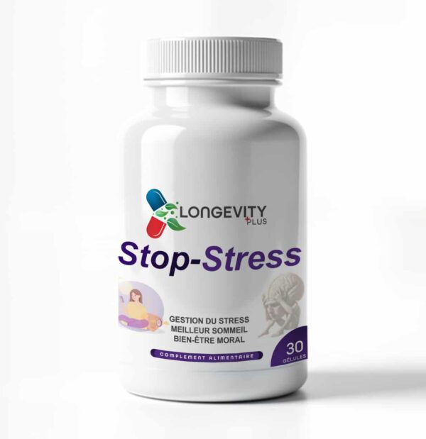 Stop-Stress 30 Gélules, LONGEVITY PLUS