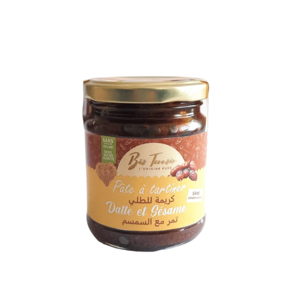 Pâte à Tartiner Datte et sésame 200g, BIOTERROIR