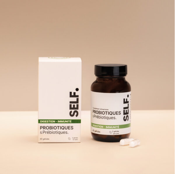 Probiotiques et Prébiotiques 60 Gélules, Self Nutricare