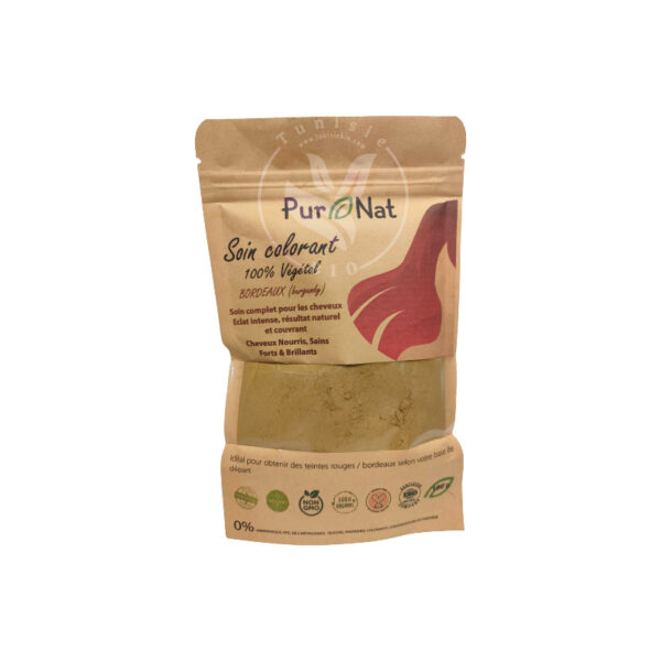 Soin Colorant Bordeaux ( burgandy) 100GR, PURNAT