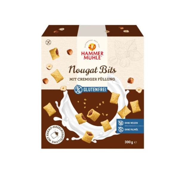 Gluten Free - Nougat Bits - 300g, Hammermühle