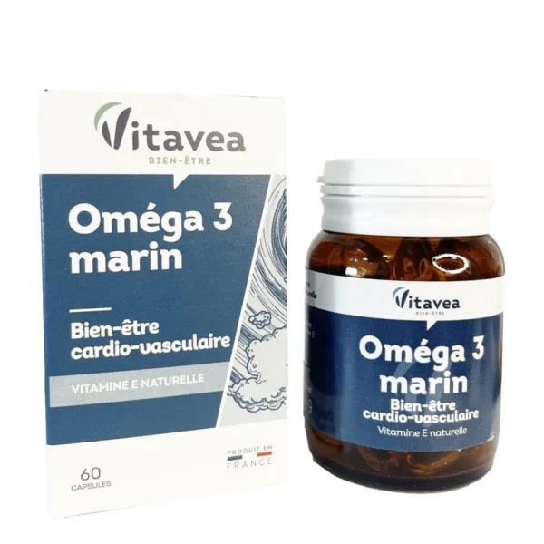 OMEGA 3 MARIN 60 CAPSULES, VITAVEA