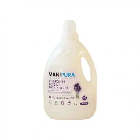Lessive Liquide Lavande 3L, MANIPURA