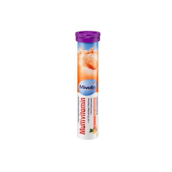 Multivitamines Comprimés effervescents 20 pièces, Mivolis