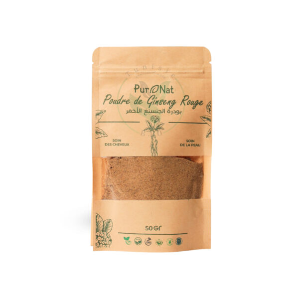 Poudre de Ginseng Rouge 50g, PURNAT