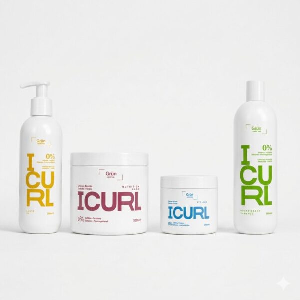 Pack Complet I Curl Cheveux Bouclés, Grün Skincare