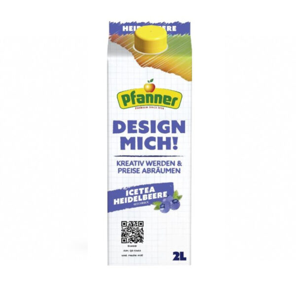 Pfanner - Blueberry Iced Tea - 2 L