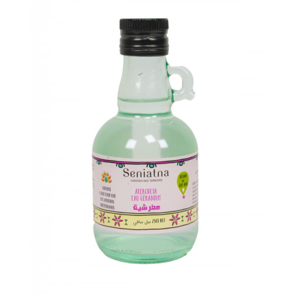 Eau de géranium – 250ml, Seniatna