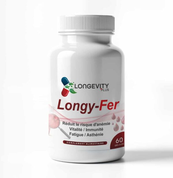 Longy-Fer 60 Gélules, LONGEVITY PLUS