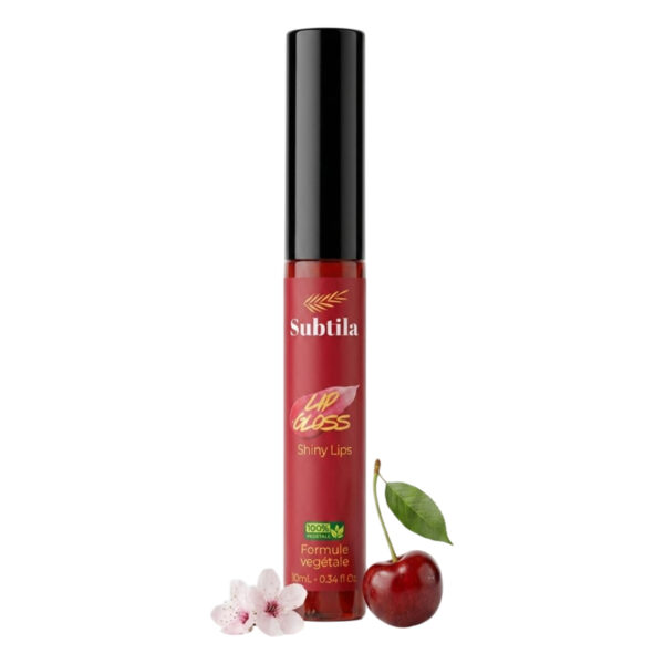 Gloss Rouge Cerise Naturel, SUBTILA