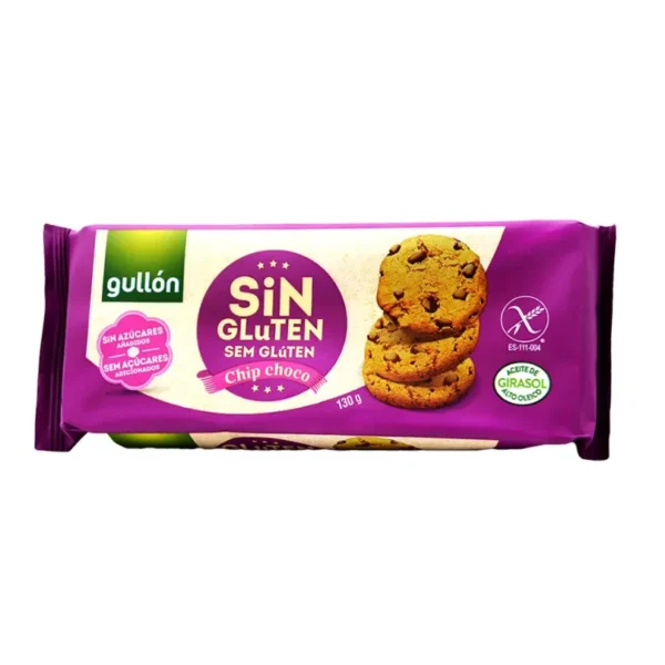 Cookies pépites chocolat sans gluten 130gr, Gullon