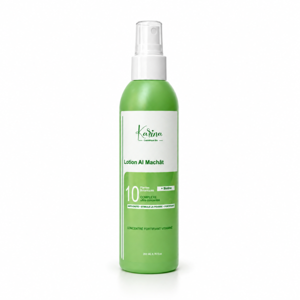 Lotion Al Machãt Fortifiante – 10 Plantes Botaniques et Biotine 200 ml, Karina