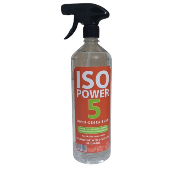 ISOPOWER 5 Dégraissant Naturel 1L, MANIPURA