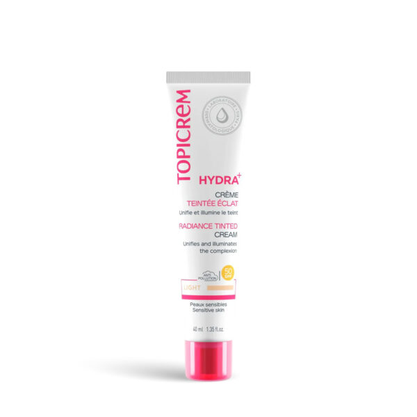 HYDRA+ CREME TEINTEE ECLAT LIGHT SPF50 40ML, TOPICREM