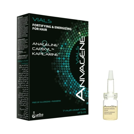 AMPOULE ANTI CHUTE FORTIFIANT & ENERGISANT 7*5ML, ANIVAGENE