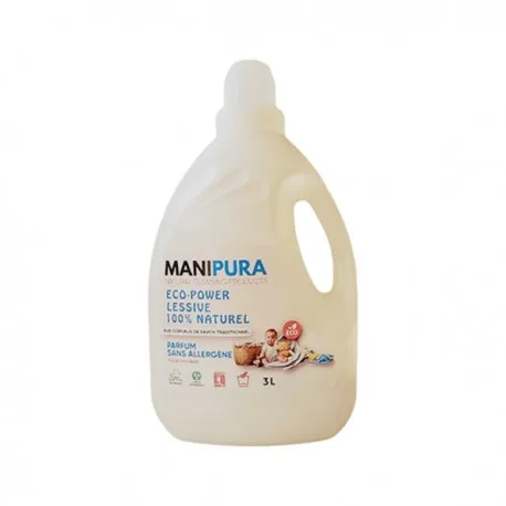 Lessive Liquide Bébé 3L, MANIPURA