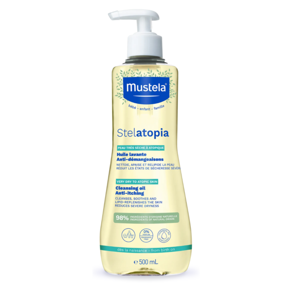 HUILE LAVANTE STELATOPIA 500ML, MUSTELA