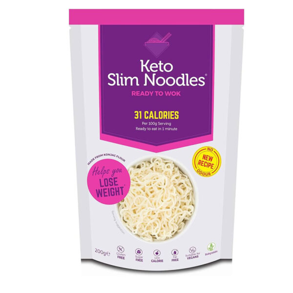 Slim Noodles de Konjac paquet de 200g - Gluten Free