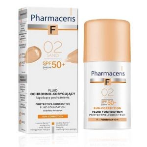 Ecran FOND DE TEINT SPF 50+ (02 SAND) 30ML, PHARMACERIS