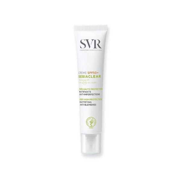 SEBIACLEAR CREME SOLAIRE MATIFIANTE SPF50 40ML, SVR